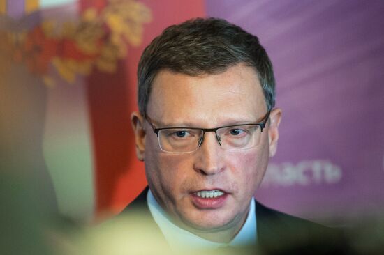 Introduction of Omsk Region Acting Governor Alexander Burkov