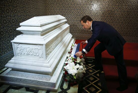 Prime Minister Dmitry Medvedev's visit to Morocco