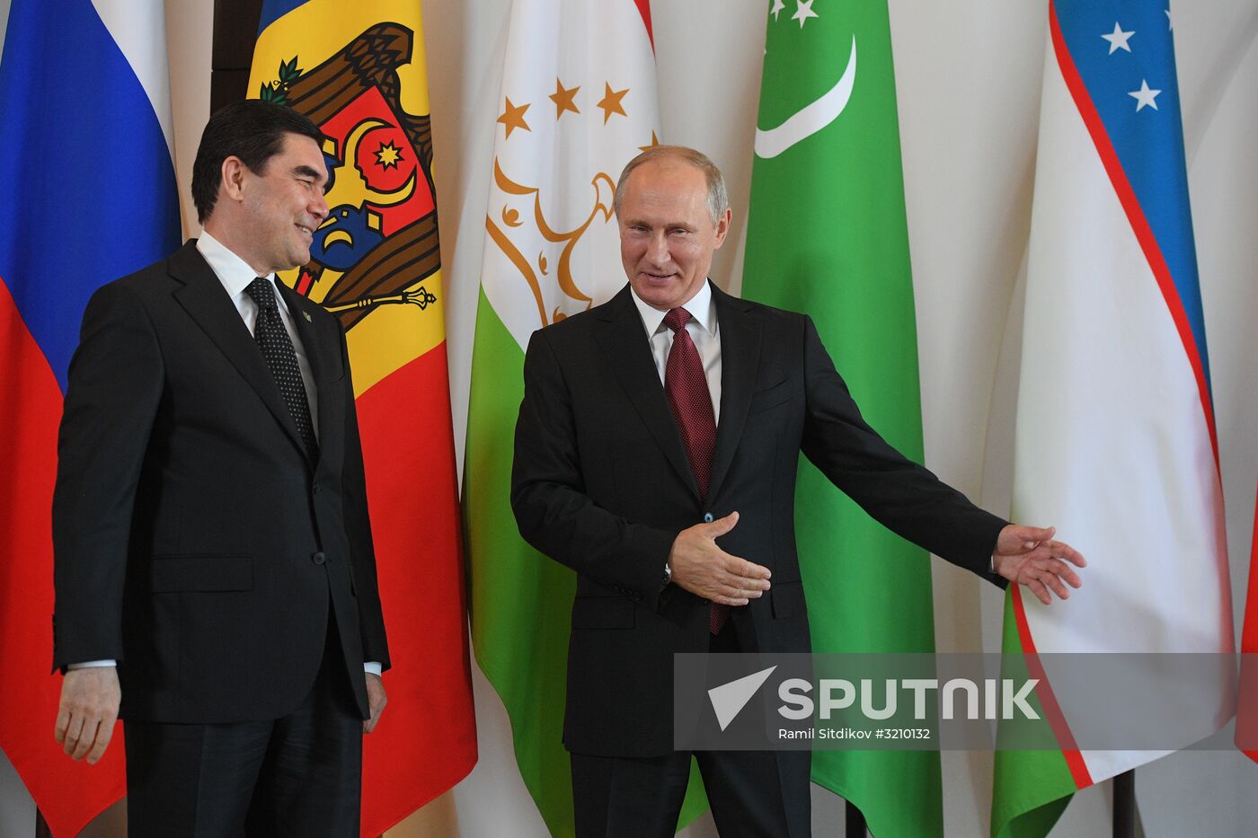 President Vladimir Putin at CIS Council of Heads of State Meeting