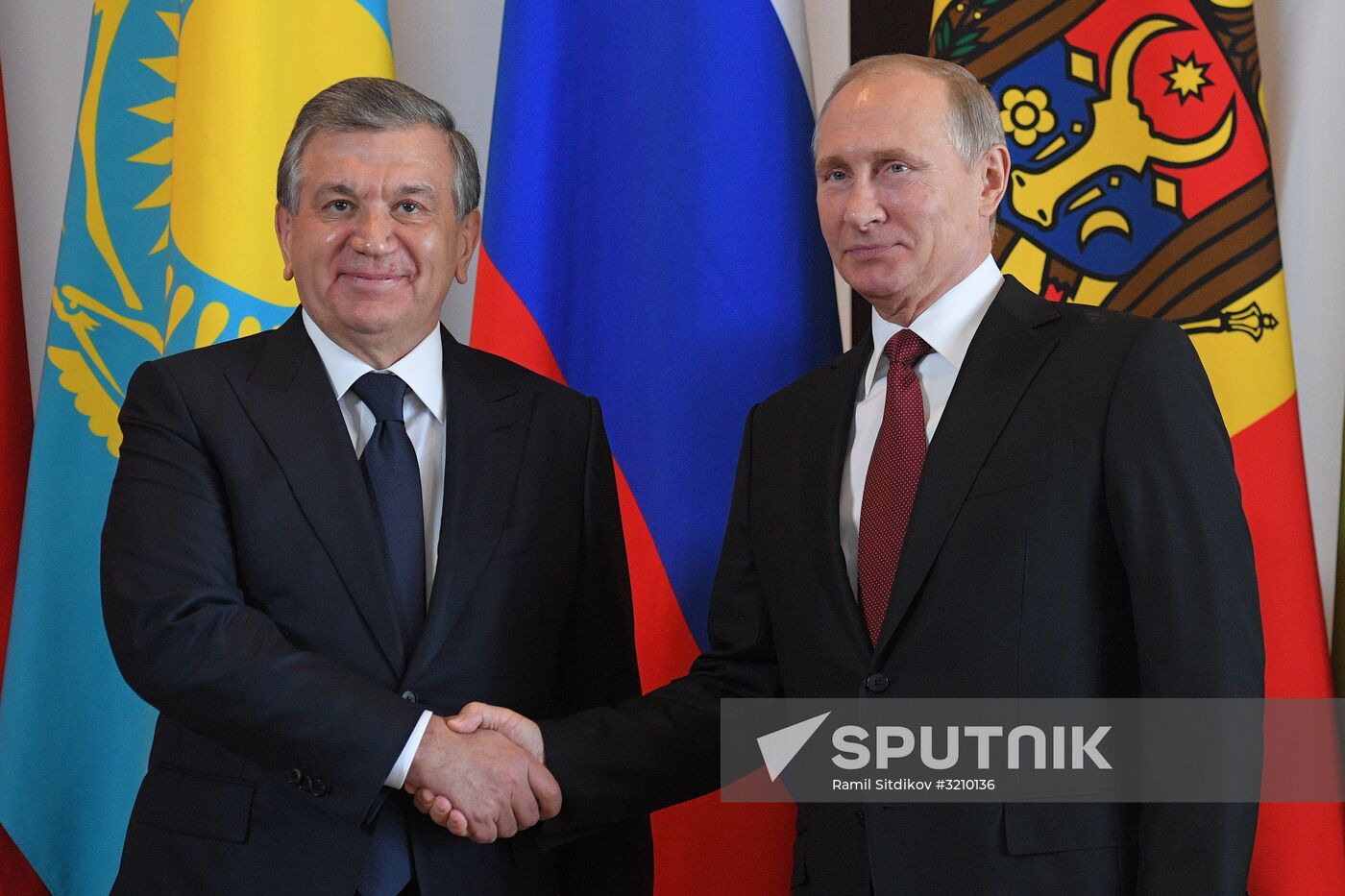 President Vladimir Putin at CIS Council of Heads of State Meeting