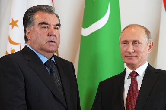 President Vladimir Putin at CIS Council of Heads of State Meeting