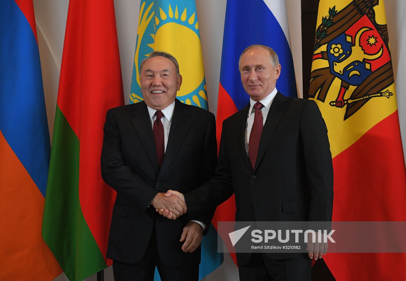 President Vladimir Putin at CIS Council of Heads of State Meeting