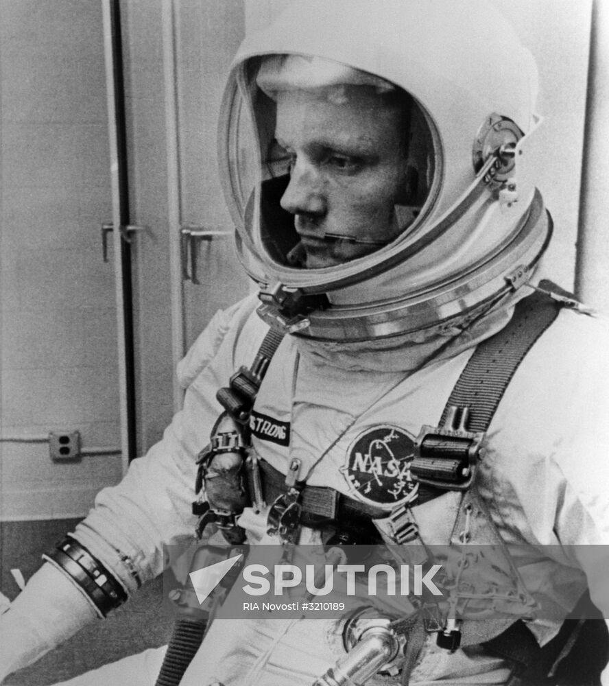 US astronaut Neil Armstrong