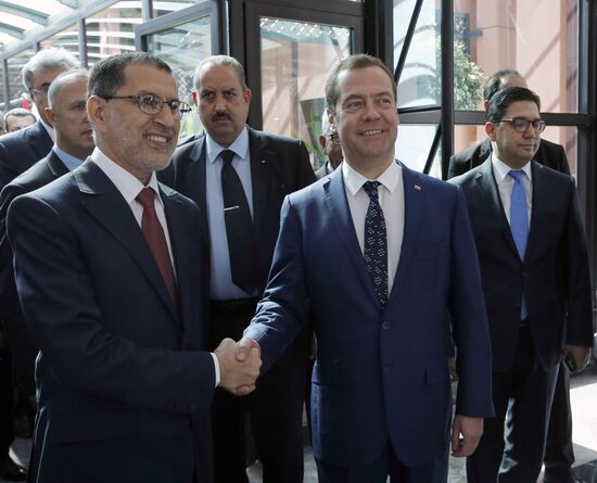 Prime Minister Dmitry Medvedev's working visit to Morocco