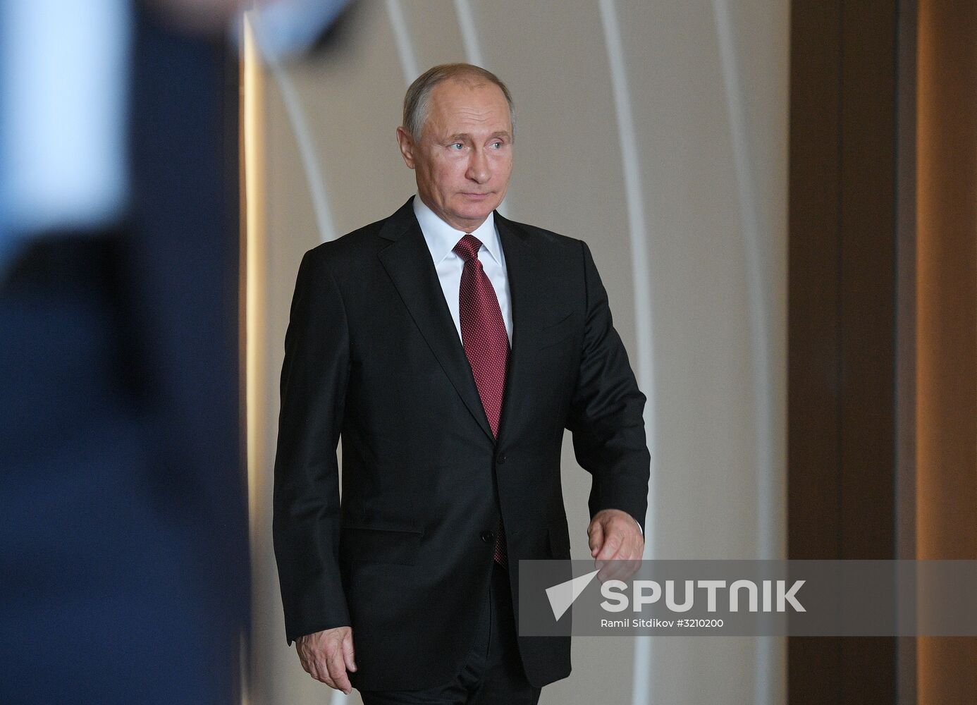 President Vladimir Putin at CIS Council of Heads of State Meeting