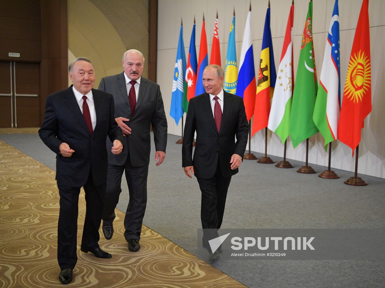 President Vladimir Putin attends meeting of CIS Council of Heads of State