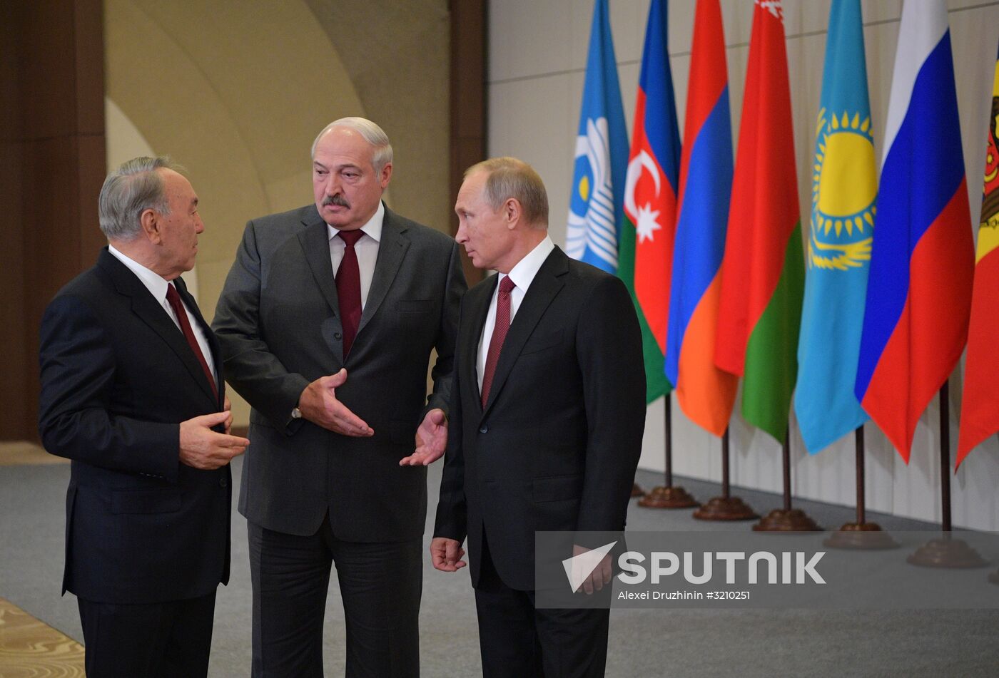 President Vladimir Putin attends meeting of CIS Council of Heads of State