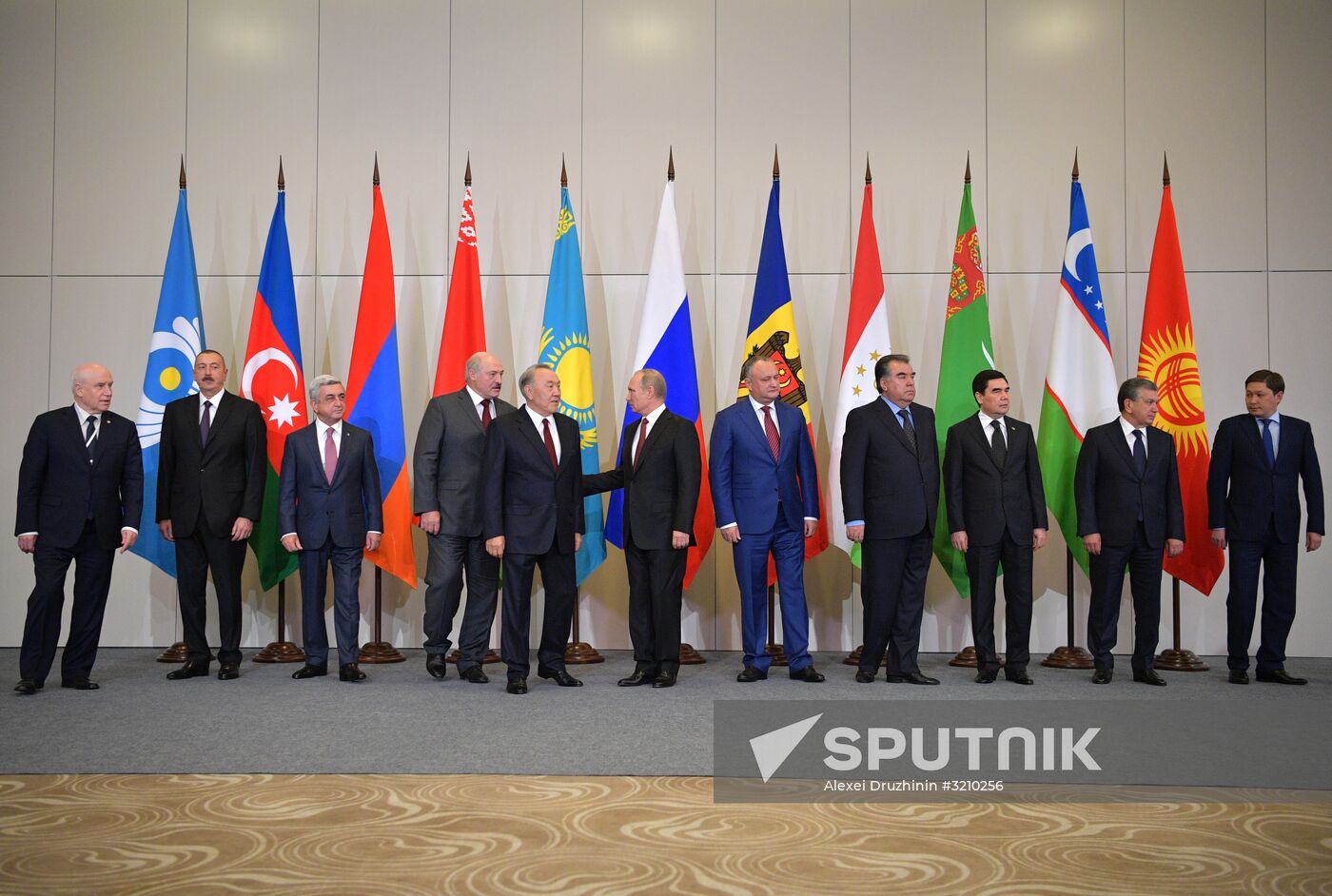 President Vladimir Putin attends meeting of CIS Council of Heads of State