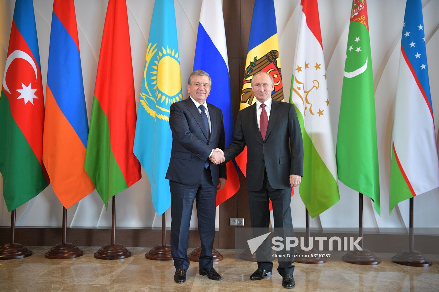 President Vladimir Putin attends meeting of CIS Council of Heads of State