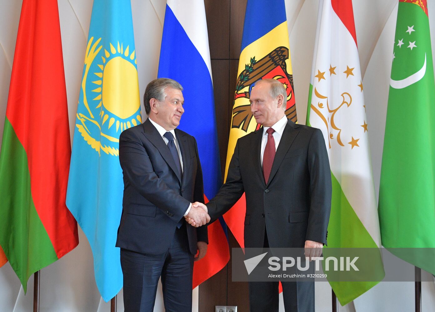 President Vladimir Putin attends meeting of CIS Council of Heads of State