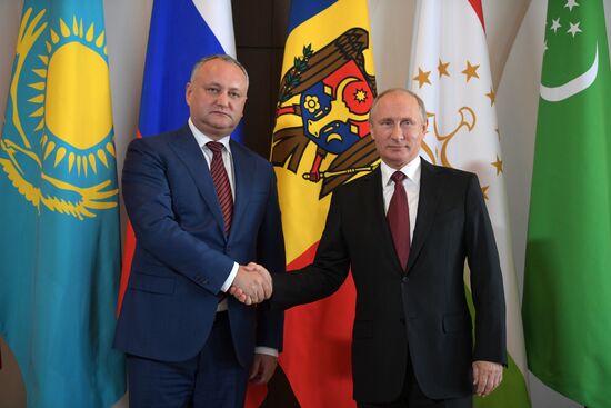 President Vladimir Putin attends meeting of CIS Council of Heads of State