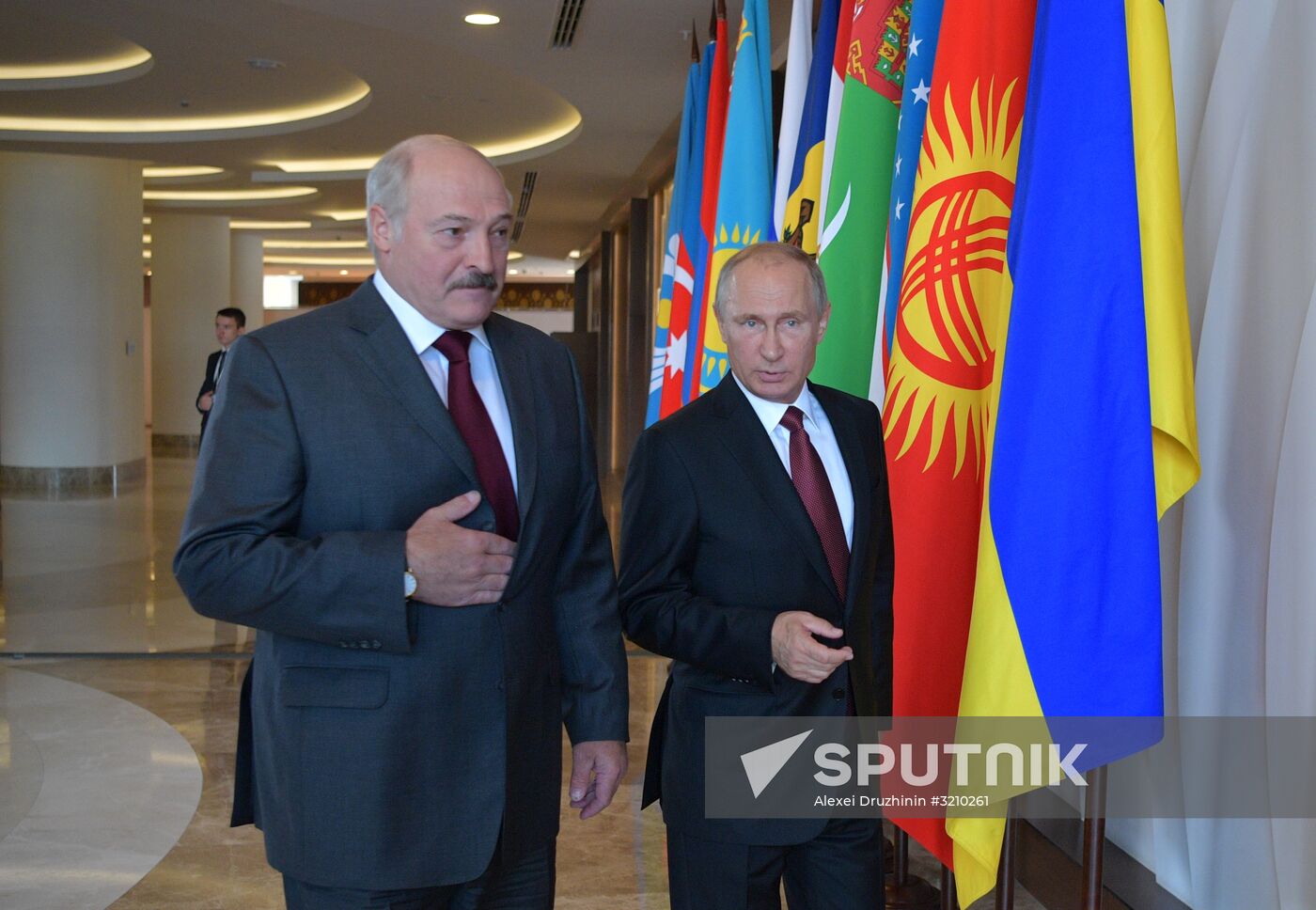 President Vladimir Putin attends meeting of CIS Council of Heads of State