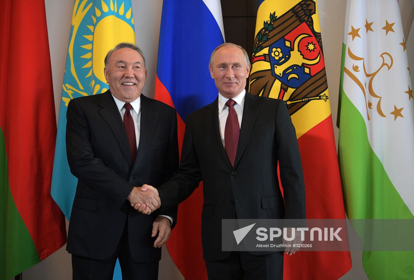 President Vladimir Putin attends meeting of CIS Council of Heads of State