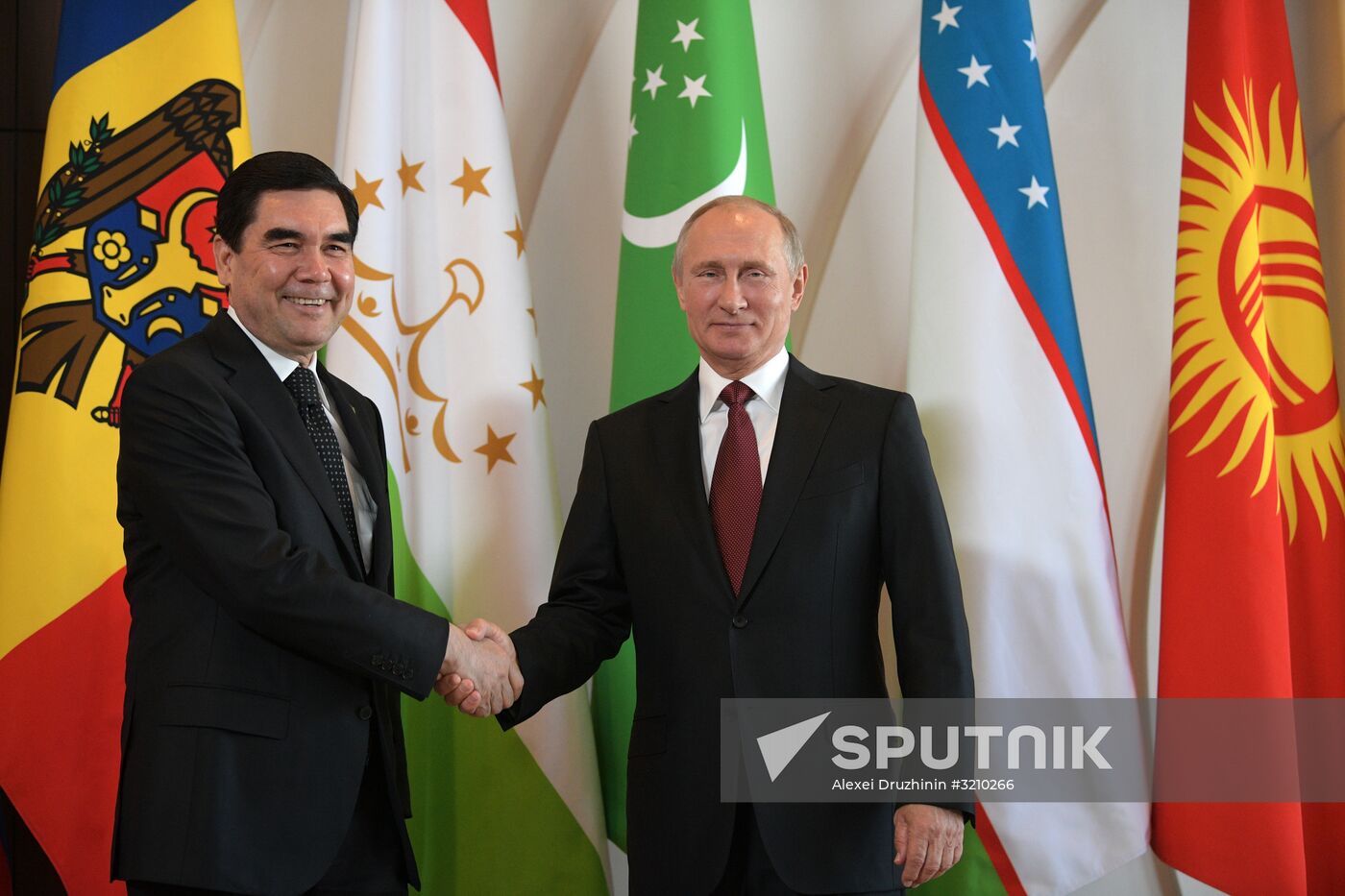 President Vladimir Putin attends meeting of CIS Council of Heads of State