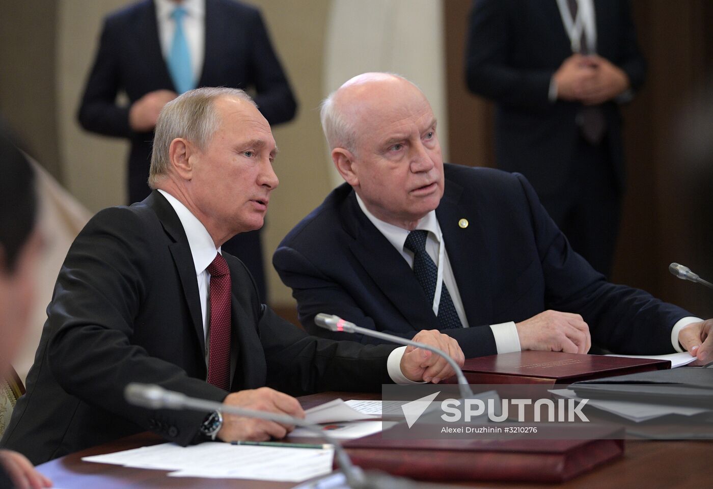 President Vladimir Putin attends meeting of CIS Council of Heads of State