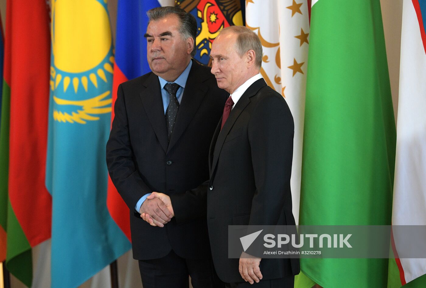 President Vladimir Putin attends meeting of CIS Council of Heads of State
