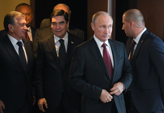 President Vladimir Putin attends meeting of CIS Council of Heads of State