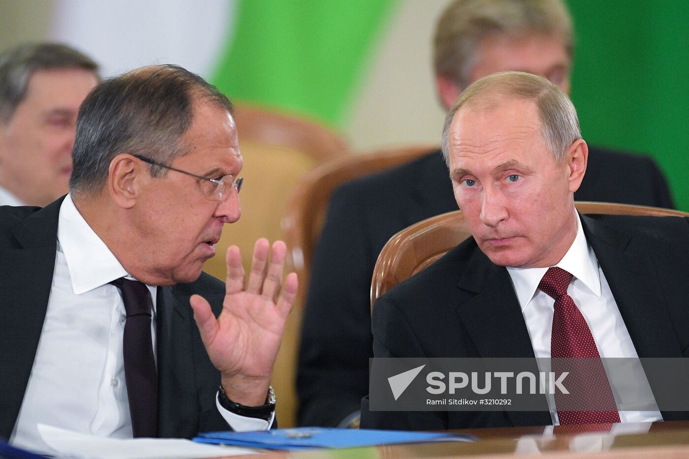 President Vladimir Putin attends meeting of CIS Council of Heads of State