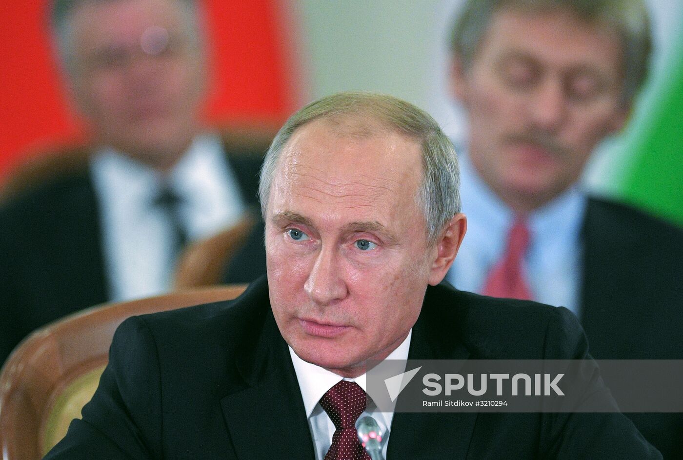 President Vladimir Putin attends meeting of CIS Council of Heads of State