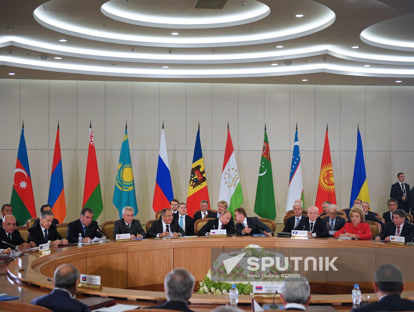 President Vladimir Putin attends meeting of CIS Council of Heads of State