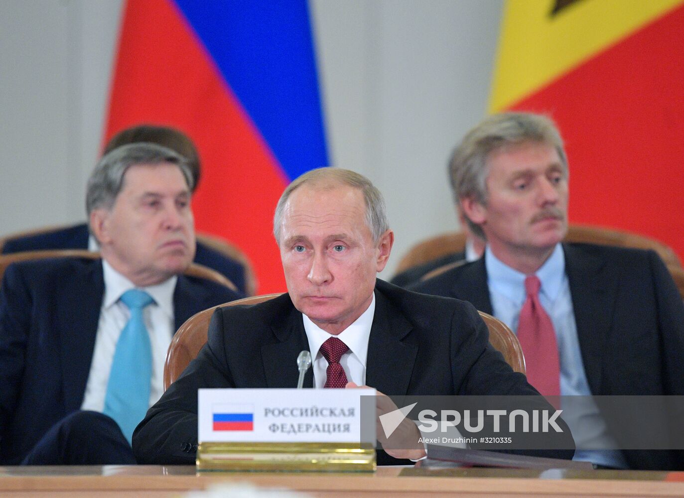 President Vladimir Putin attends meeting of CIS Council of Heads of State