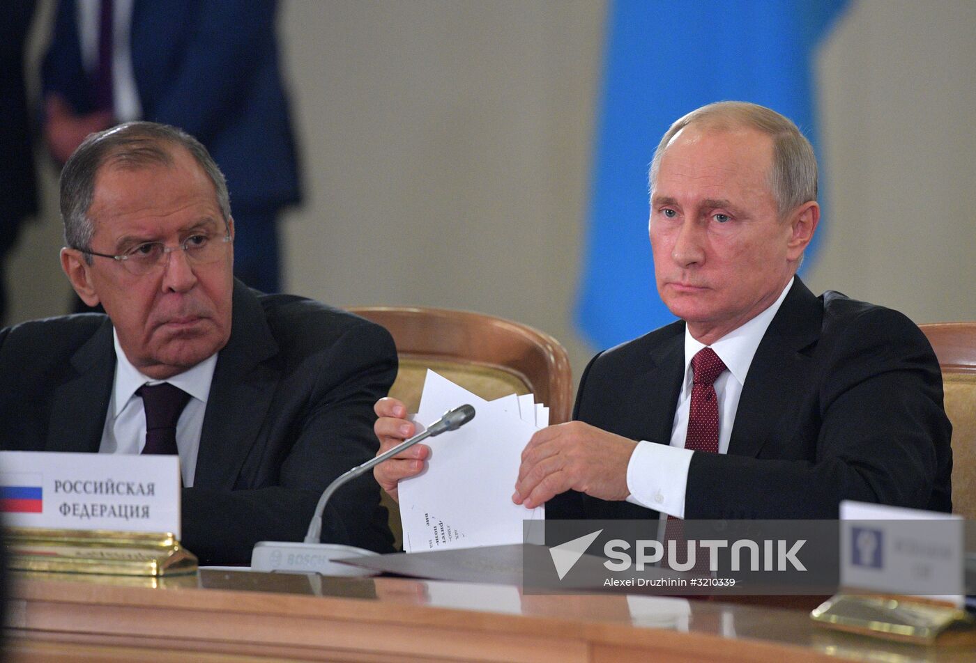 President Vladimir Putin attends meeting of CIS Council of Heads of State