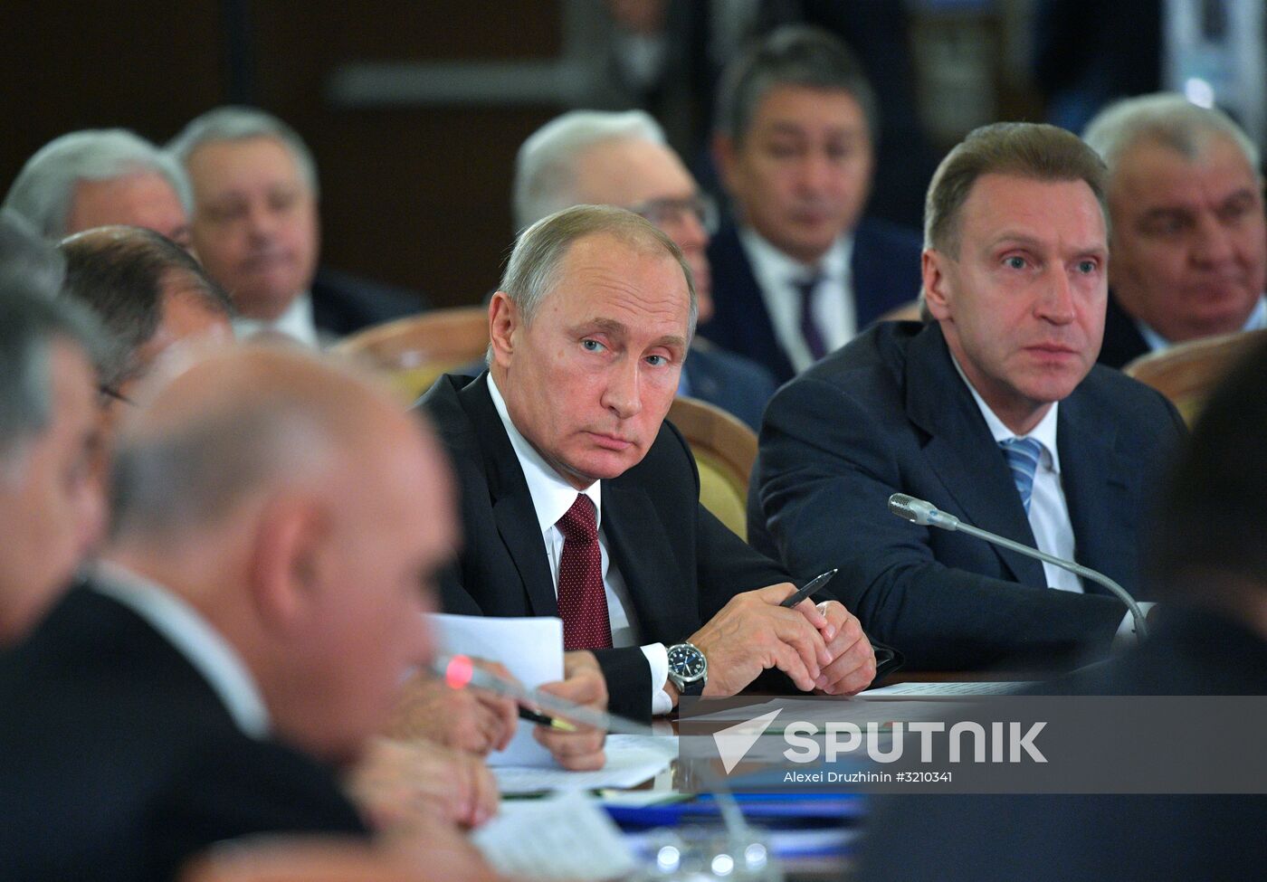 President Vladimir Putin attends meeting of CIS Council of Heads of State