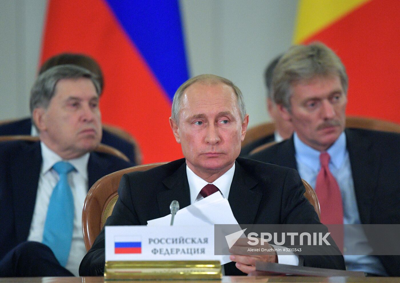 President Vladimir Putin attends meeting of CIS Council of Heads of State