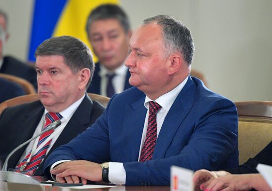 President Vladimir Putin attends meeting of CIS Council of Heads of State