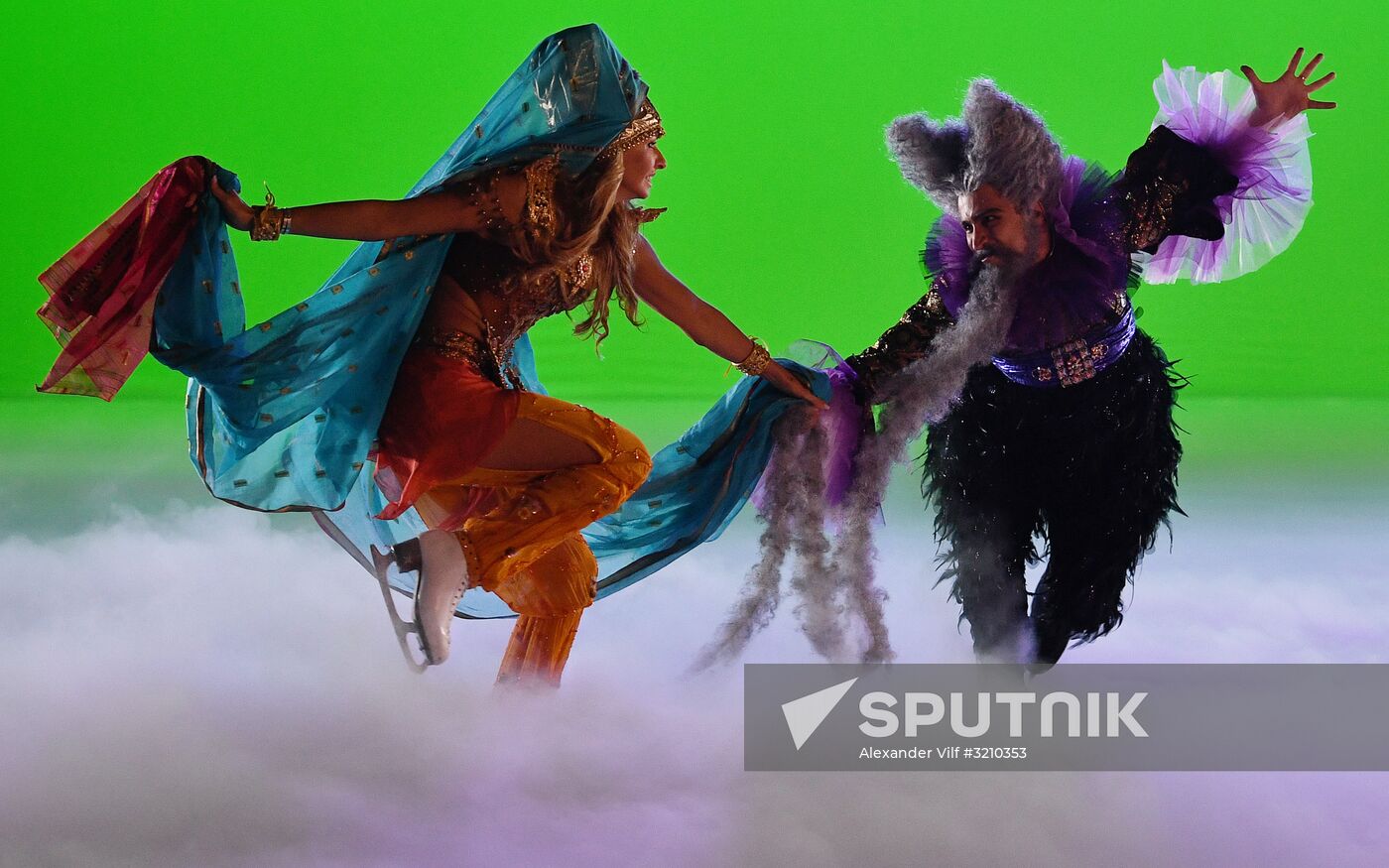 Dress rehearsal of Tatyana Navka's show Ruslan and Lyudmila