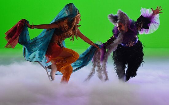 Dress rehearsal of Tatyana Navka's show Ruslan and Lyudmila