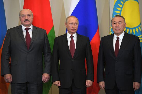 President Vladimir Putin at EurAsEC Summit