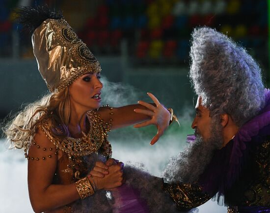 Dress rehearsal of Tatyana Navka's show Ruslan and Lyudmila