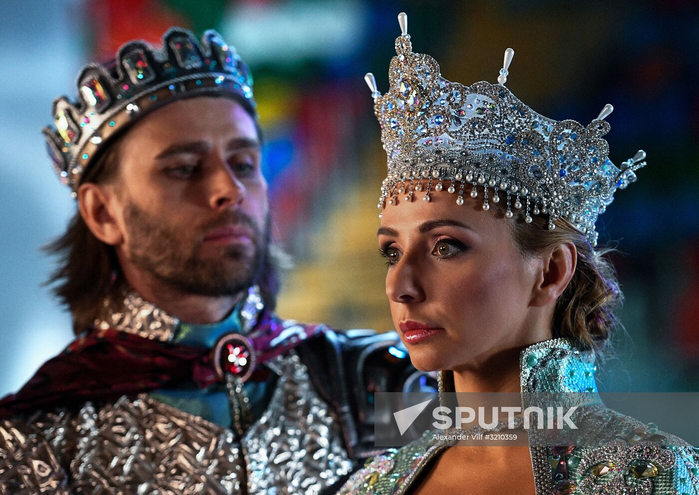 Dress rehearsal of Tatyana Navka's show Ruslan and Lyudmila