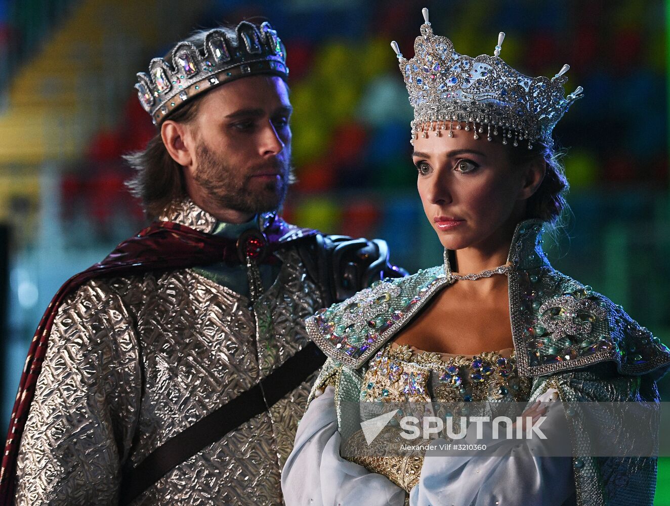 Dress rehearsal of Tatyana Navka's show Ruslan and Lyudmila