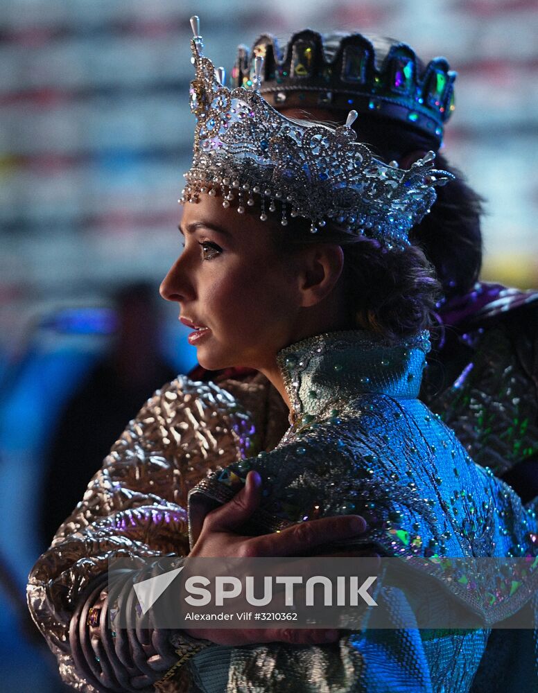 Dress rehearsal of Tatyana Navka's show Ruslan and Lyudmila