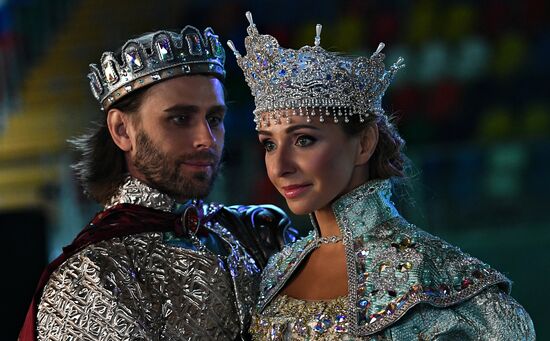 Dress rehearsal of Tatyana Navka's show Ruslan and Lyudmila