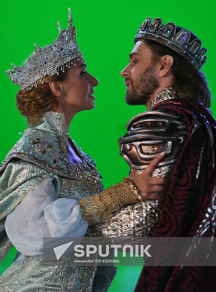 Dress rehearsal of Tatyana Navka's show Ruslan and Lyudmila