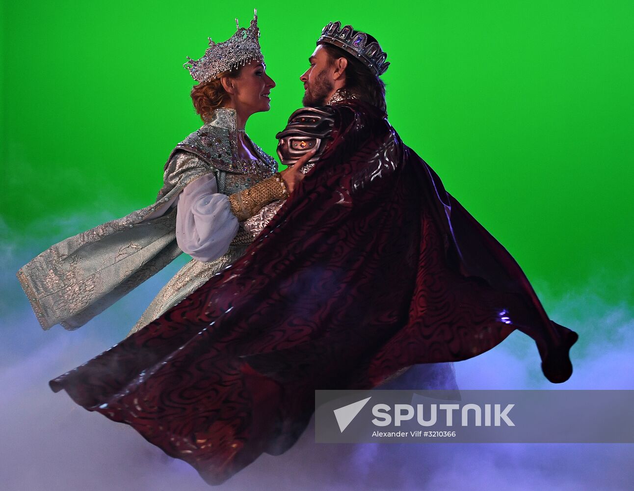Dress rehearsal of Tatyana Navka's show Ruslan and Lyudmila