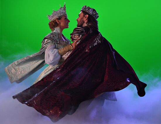 Dress rehearsal of Tatyana Navka's show Ruslan and Lyudmila
