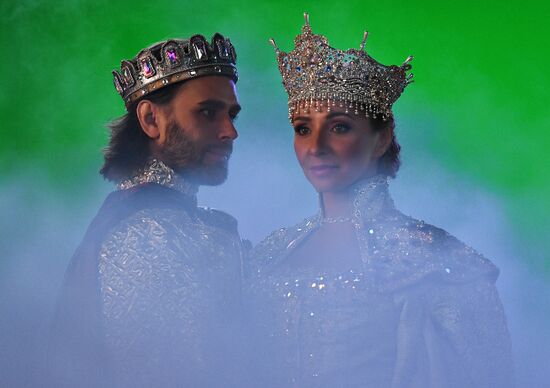 Dress rehearsal of Tatyana Navka's show Ruslan and Lyudmila