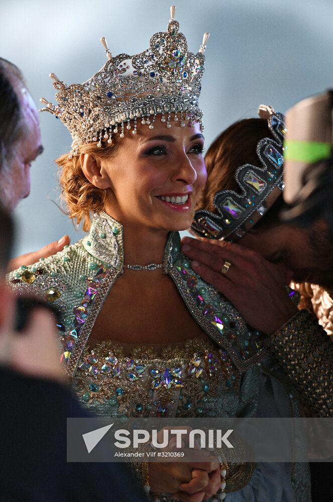 Dress rehearsal of Tatyana Navka's show Ruslan and Lyudmila