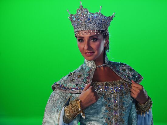 Dress rehearsal of Tatyana Navka's show Ruslan and Lyudmila