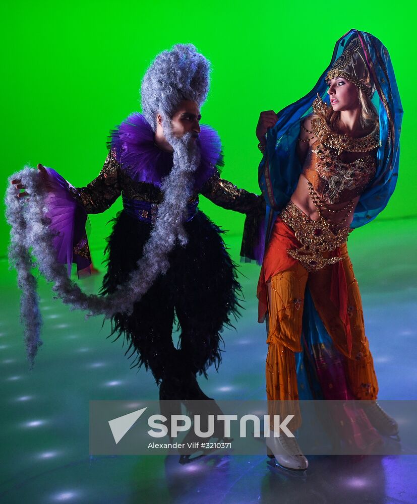Dress rehearsal of Tatyana Navka's show Ruslan and Lyudmila