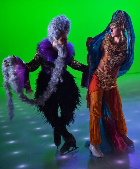Dress rehearsal of Tatyana Navka's show Ruslan and Lyudmila