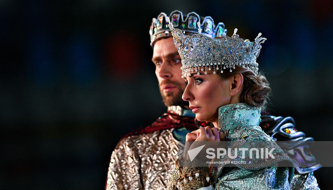 Dress rehearsal of Tatyana Navka's show Ruslan and Lyudmila