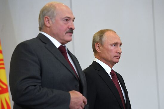 President Vladimir Putin at EurAsEC Summit
