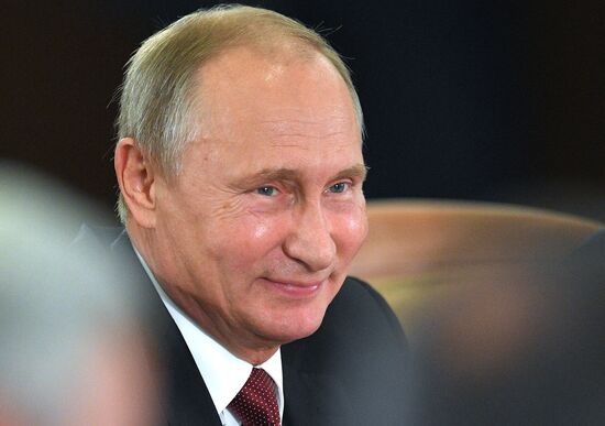 President Vladimir Putin takes part in EAEU summit