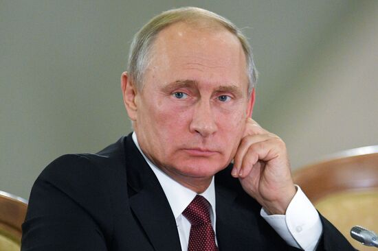President Vladimir Putin takes part in EAEU summit