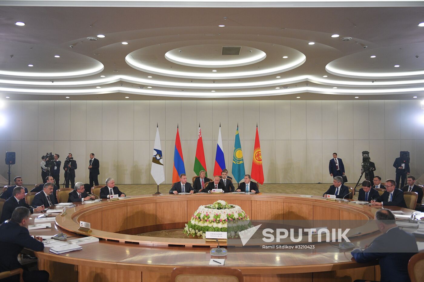 President Vladimir Putin takes part in EAEU summit